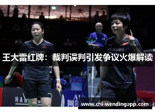 王大雷红牌:裁判误判引发争议火爆解读 王大雷红牌:裁判误判引发争议火爆解读