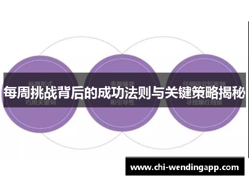 每周挑战背后的成功法则与关键策略揭秘